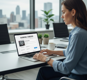 Top Bank Jobs in Pakistan with candidate applying online for a bank job