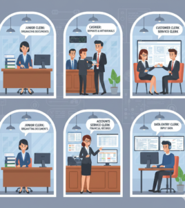Different Types of Clerk Jobs in Banks