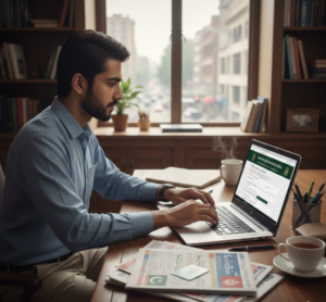 Candidate applying online for police jobs in Pakistan – Police Jobs in Pakistan