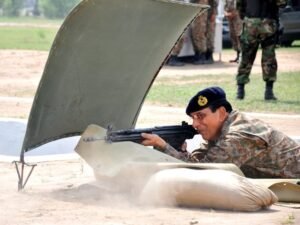 Weapon firing practice for ASI Jobs 2026 in Pakistan