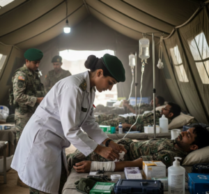 Pak Army Female Medical Officer